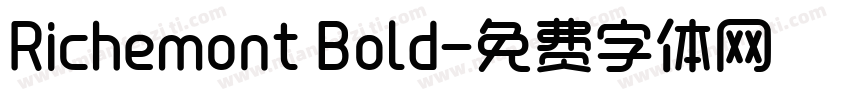 Richemont Bold字体转换